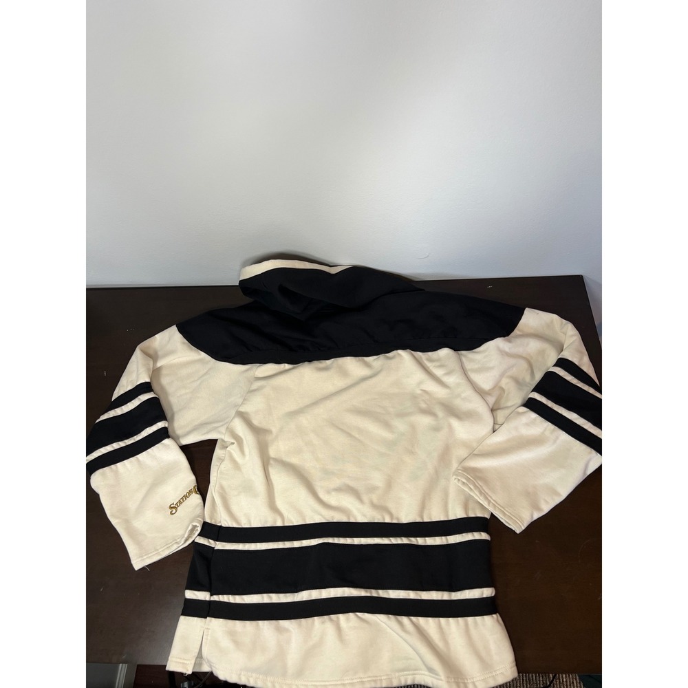 Vegas Golden Knights Station Casinos Hockey Hoodie Mens Large Cream Black Gold - Picture 5 of 6